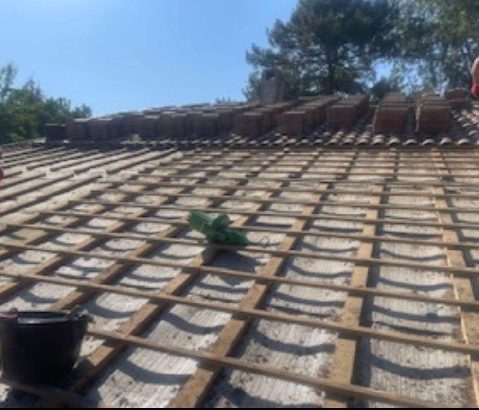 dépose de l’ensemble de la couverture 33 aquitaine